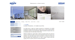Desktop Screenshot of ceram-ibiden.com